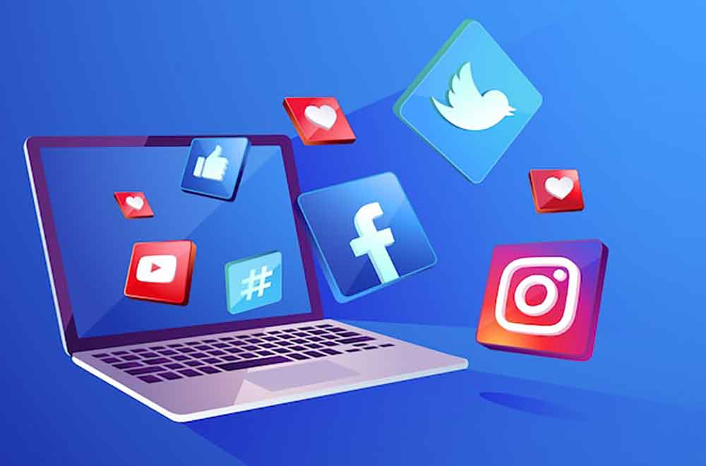 small business website design social media