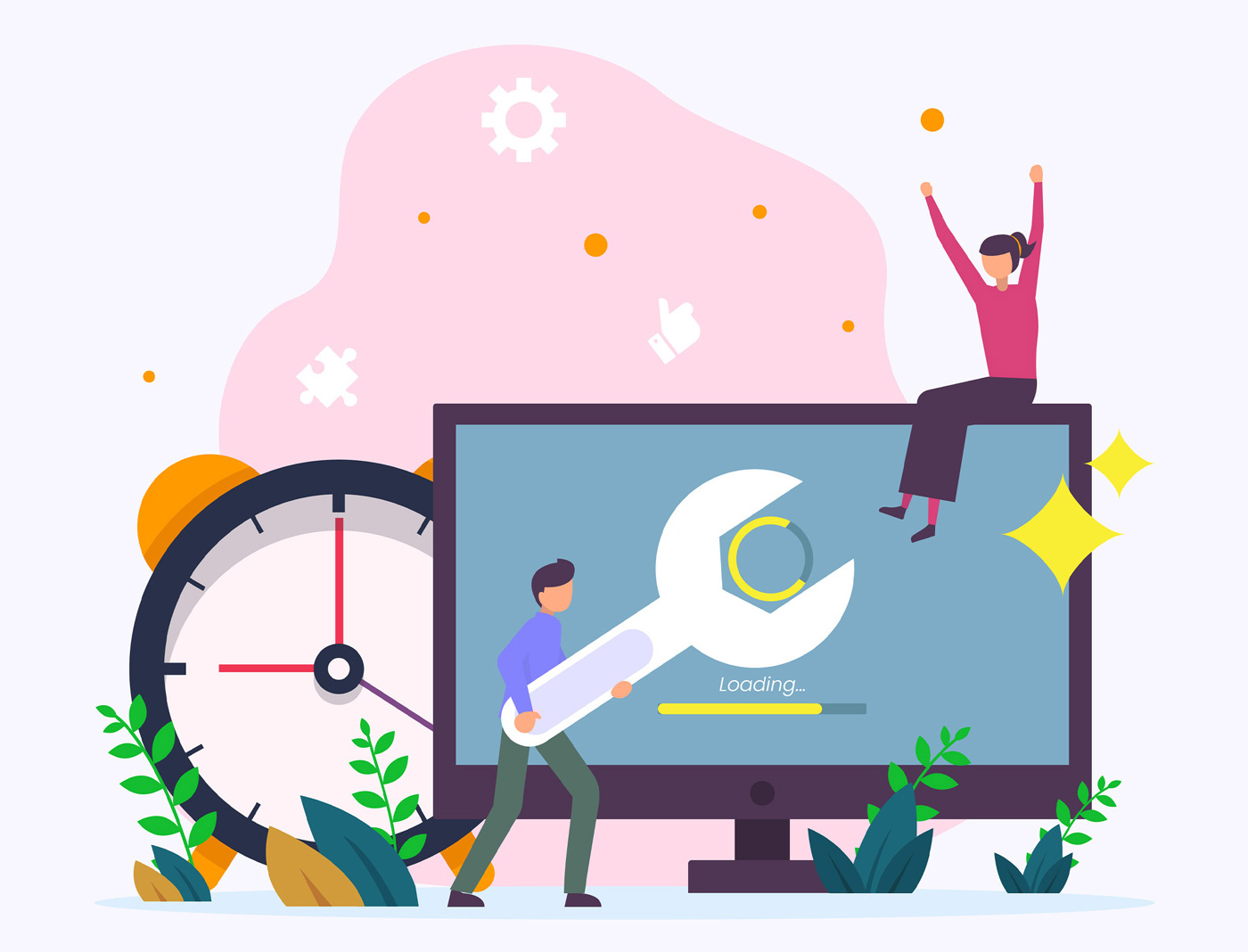 website maintenance package vs support package