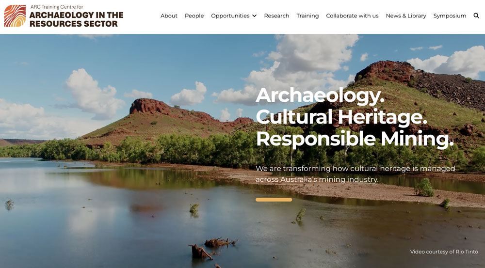 ARC Training Centre for Archaeology